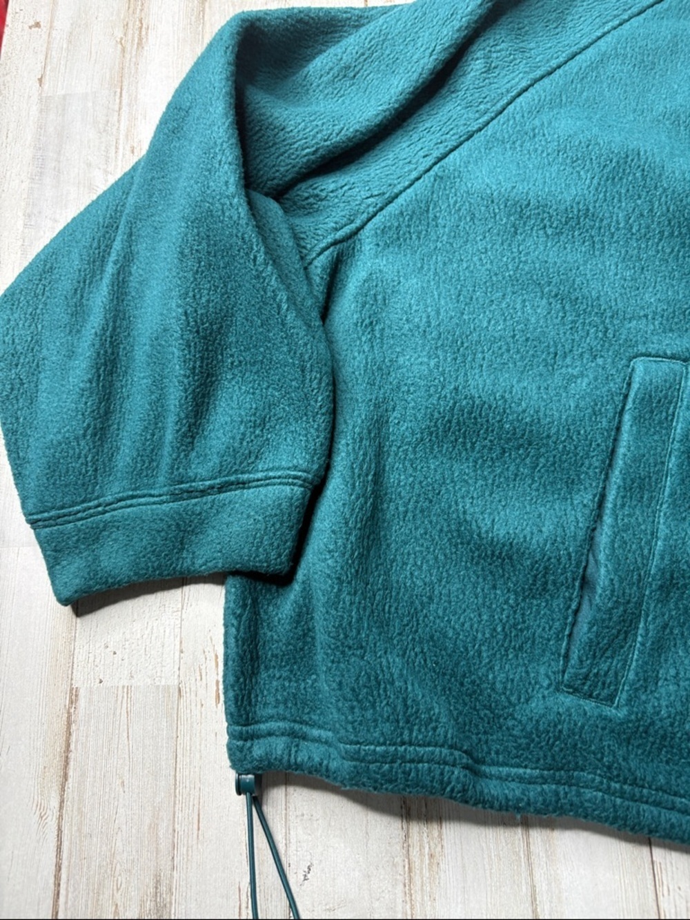 Old Navy Teal Half-Zip Fleece Pullover 3X - Picture 8 of 13